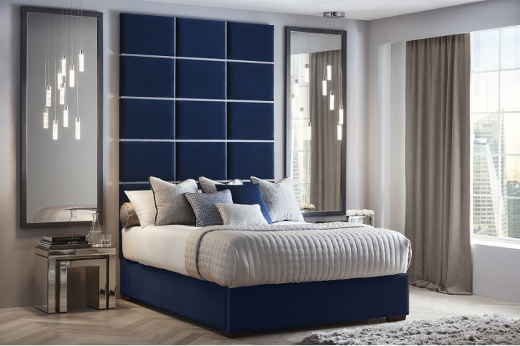 Belle large panelled Headboard Headboards By Design